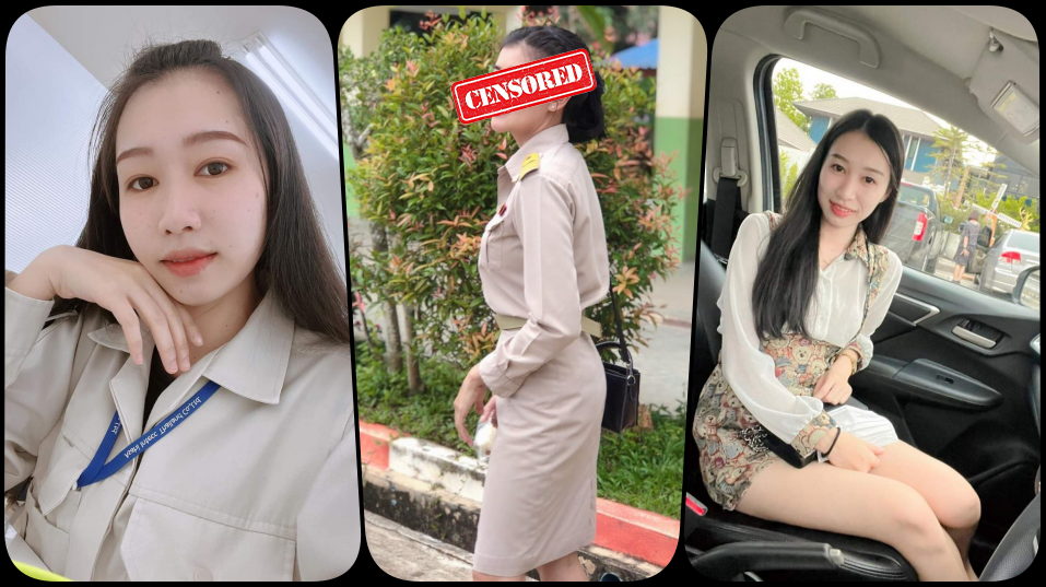 คลิปหลุด ครูตาล คนสวยย้ายไปสอนอยู่ที่ สุรินทร์ ยังไม่ถึงหนึ่งเดือนโดนครูใหญ่ป้ากามล้อมาเย็ดหีที่บ้านพักครูอย่างเด็ด